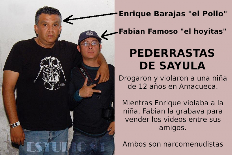 La ubicación donde Enrique Barajas violo a la niña de Amacueca